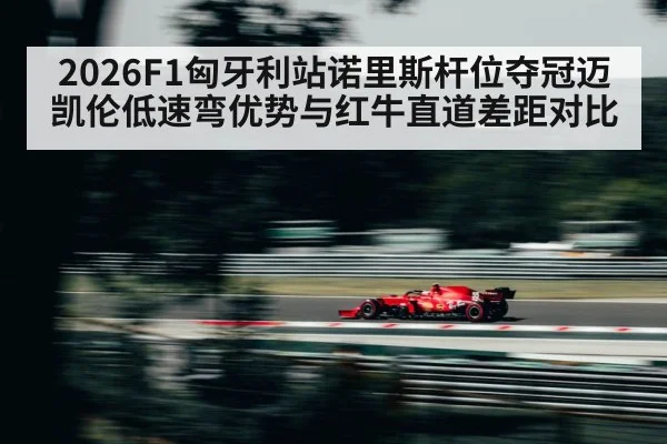 2026F1匈牙利站诺里斯杆位夺冠迈凯伦低速弯优势与红牛直道差距对比